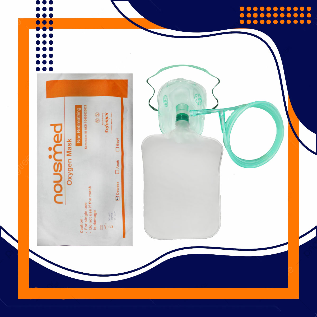 Oxygen Mask NR